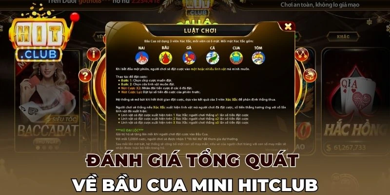 Đánh giá tổng quát về Bầu cua mini